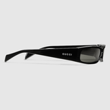  Kính Nam Gucci Rectangular Frame Sunglasses ‘Black’ 