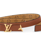 Thắt Lưng Nữ Louis Vuitton Pretty LV 20MM Reversible Belt 'Brown' 