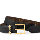  Thắt Lưng Nữ Louis Vuitton LV Bloom 30MM Belt 'Black' 