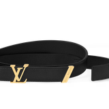  Thắt Lưng Nữ Louis Vuitton LV Initials 20MM Belt 'Black' 