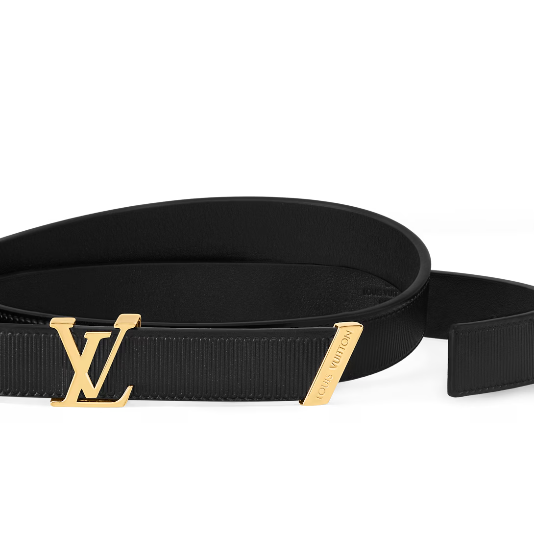  Thắt Lưng Nữ Louis Vuitton LV Initials 20MM Belt 'Black' 