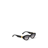 Kính Nữ Louis Vuitton LV GO-14 Cat Eye Sunglasses 'Black' 