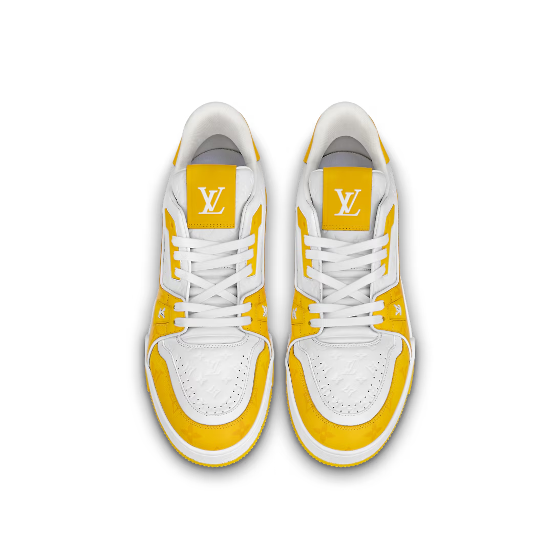  Giày Nam Louis Vuitton LV Trainers 'Yellow' 