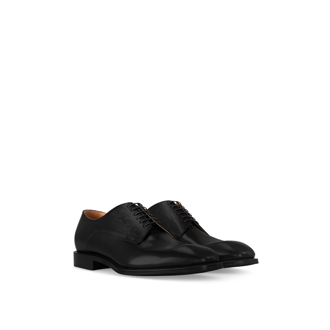  Giày Nam Louis Vuitton Kensington Derbies 'Black' 