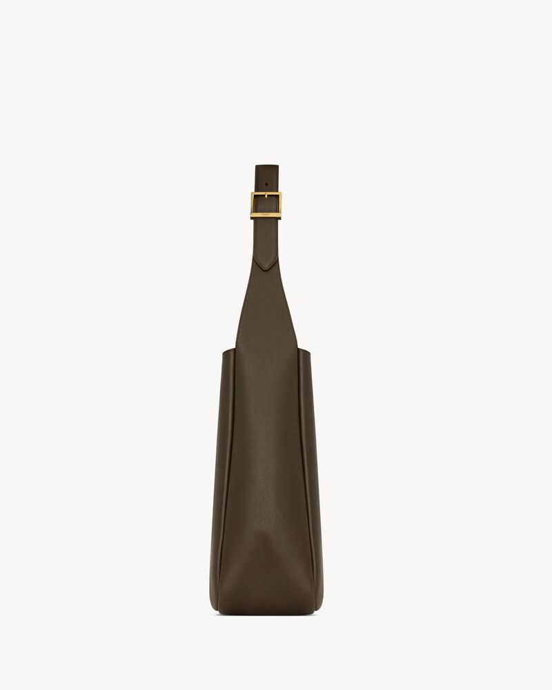  Túi Nữ Saint Laurent Classic Le 5 À 7 Supple Large In Grained Leather 'Musk' 
