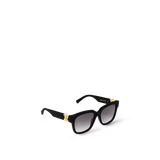  Kính Nữ Louis Vuitton LV GO-14 Square Sunglasses 'Black' 