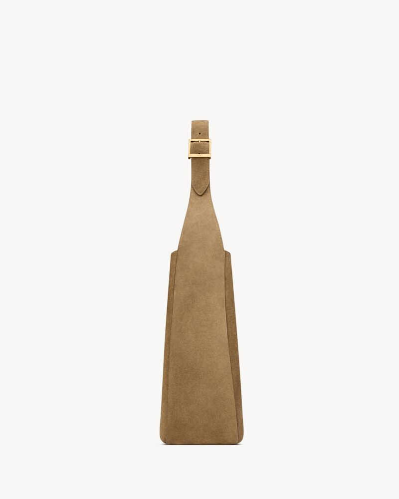  Túi Nữ Saint Laurent Le 5 À 7 Supple Large In Suede 'Golden' 