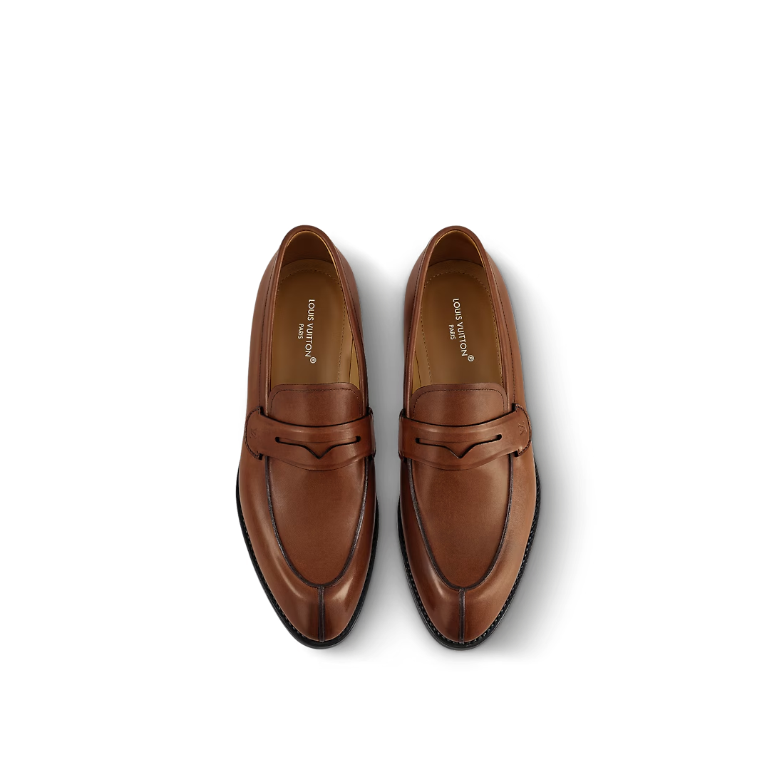  Giày Nam Louis Vuitton Sorbonne Loafers 'Brown' 