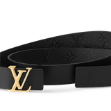  Thắt Lưng Nữ Louis Vuitton LV Iconic 30MM Reversible Belt 'Black' 