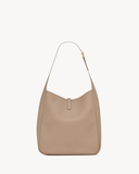  Túi Nữ Saint Laurent Le 5 À 7 Supple Large In Grained Leather 'Grey' 