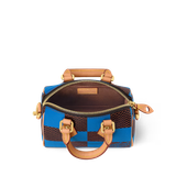  Túi Nam Louis Vuitton Speedy Bandoulière 18 Damier Pop Bag 'Blue' 