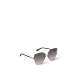  Kính Nữ Louis Vuitton LV Gram Square Cat Eye Sunglasses 'Black' 