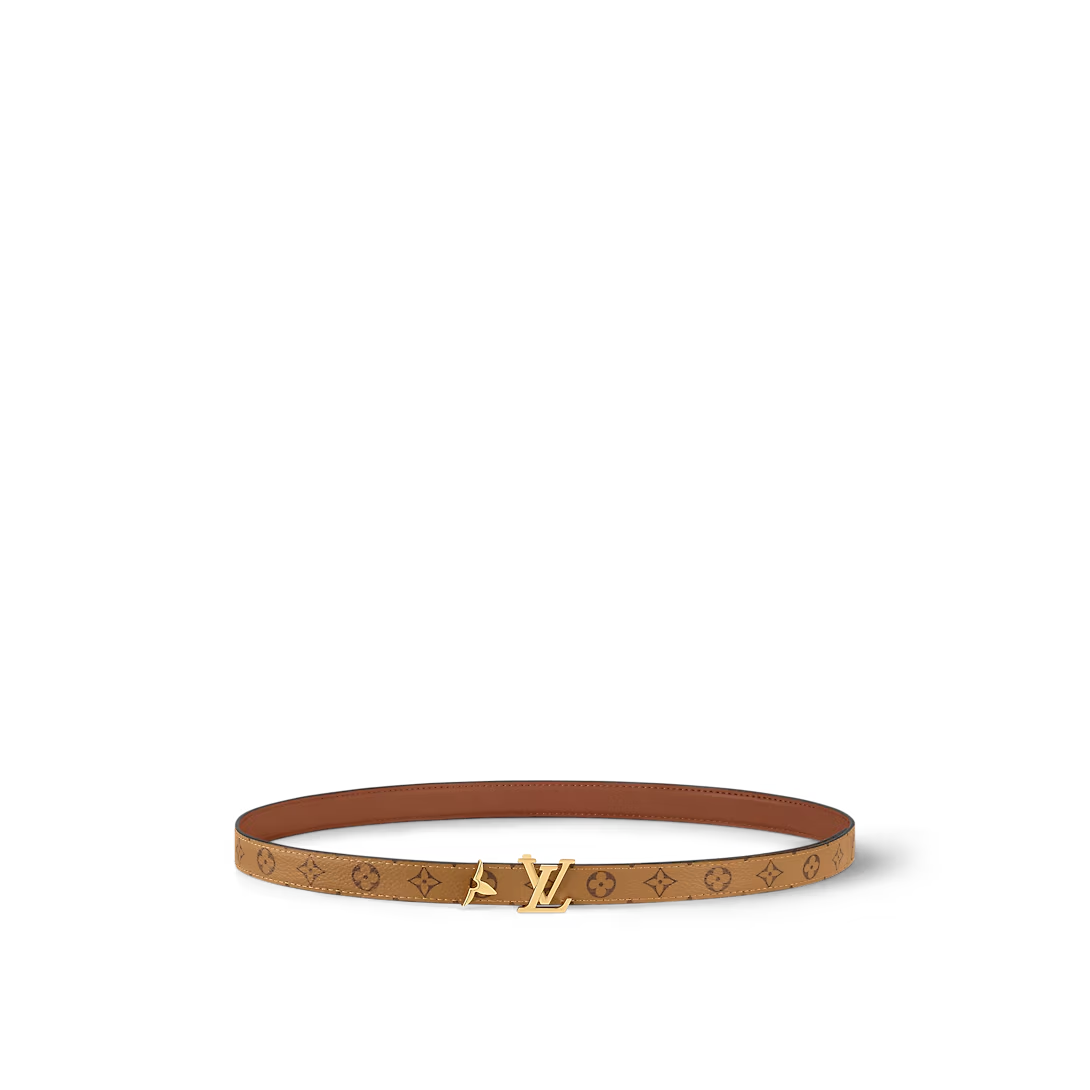  Thắt Lưng Nữ Louis Vuitton Pretty LV 20MM Reversible Belt 'Brown' 