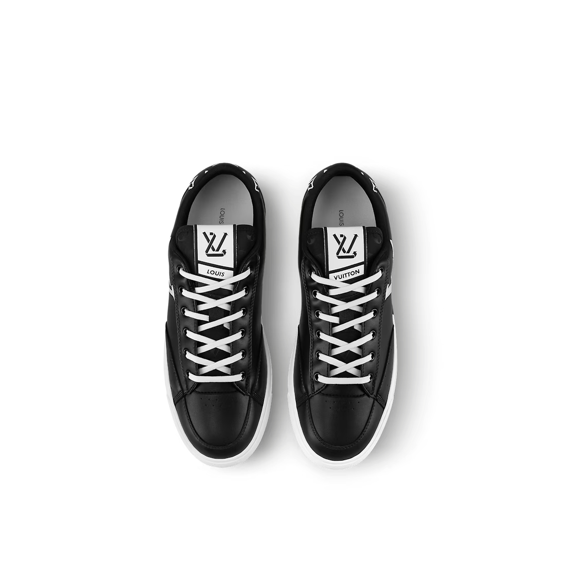  Giày Nam Louis Vuitton Charlie Trainers 'Black' 