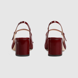  Giày Nữ Gucci Women's Horsebit Pump 'Rosso' 