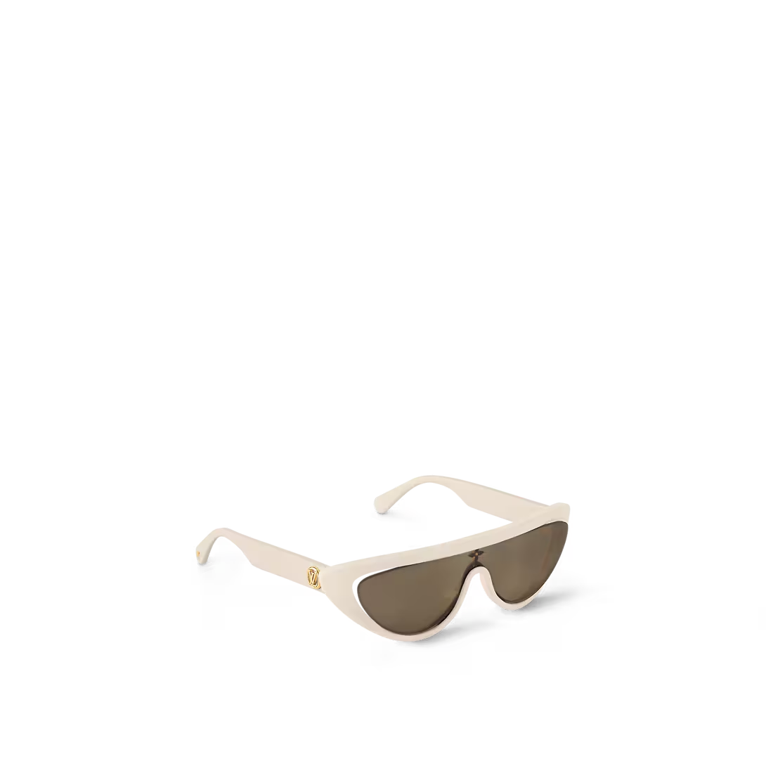  Kính Nữ Louis Vuitton LV Split Cat Eye Sunglasses 'Cream' 