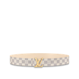  Thắt Lưng Nữ Louis Vuitton LV Initials 40MM Reversible Belt 'Cream' 