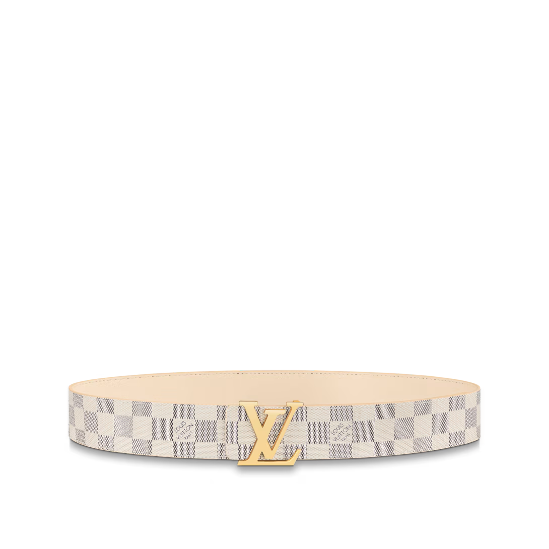  Thắt Lưng Nữ Louis Vuitton LV Initials 40MM Reversible Belt 'Cream' 
