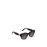  Kính Nữ Louis Vuitton LV GO-14 Round Sunglasses 'Black' 