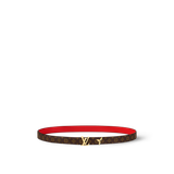  Thắt Lưng Nữ Louis Vuitton Pretty LV 20MM Reversible Belt 'Red' 