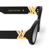 Kính Nữ Louis Vuitton LV GO-14 Cat Eye Sunglasses 'Black' 