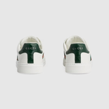  Giày Nữ Gucci Ace Trainer With Web 'White' ‎‎ 