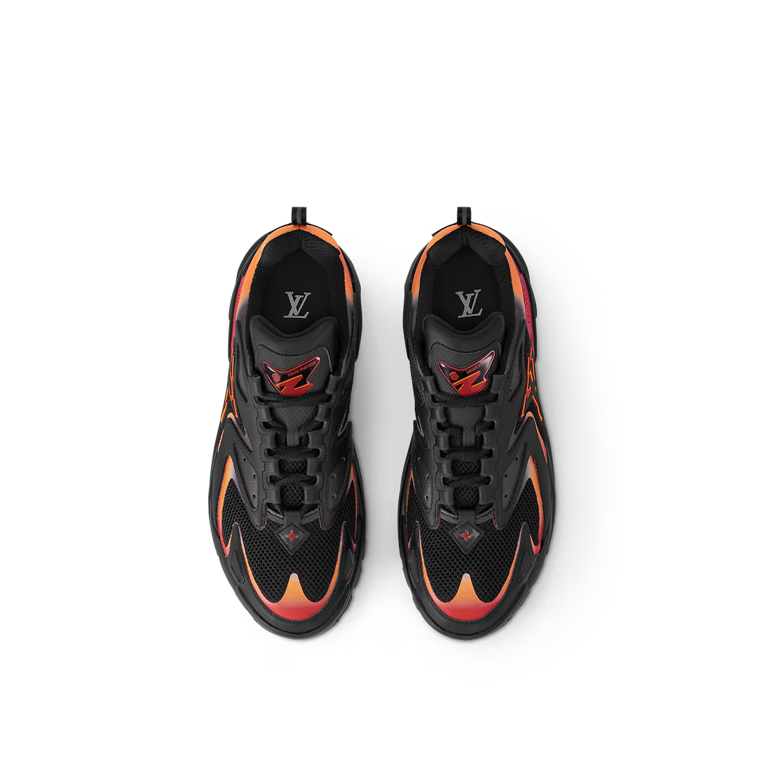  Giày Nam Louis Vuitton LV Runner Tatic Trainers 'Black' 