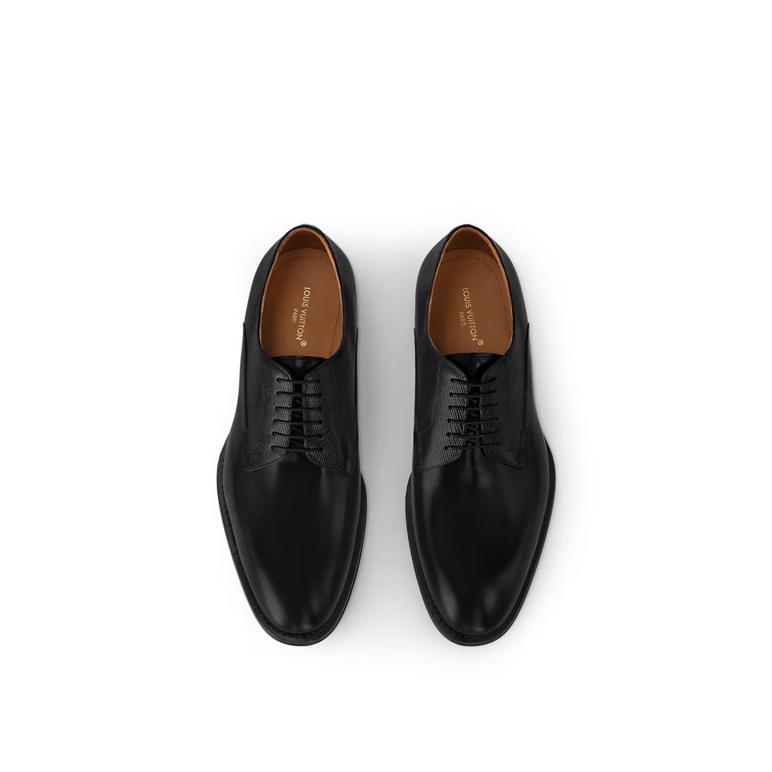  Giày Nam Louis Vuitton Kensington Derbies 'Black' 