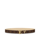  Thắt Lưng Nữ Louis Vuitton Pretty LV 30MM Reversible Belt 'Beige' 