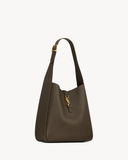  Túi Nữ Saint Laurent Classic Le 5 À 7 Supple Large In Grained Leather 'Musk' 