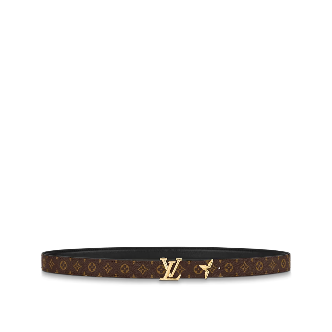  Thắt Lưng Nữ Louis Vuitton Pretty LV 20MM Reversible Belt 'Black' 