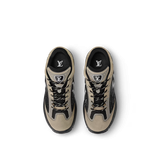  Giày Nam Louis Vuitton LV Discovery Lace Ups 'Taupe' 