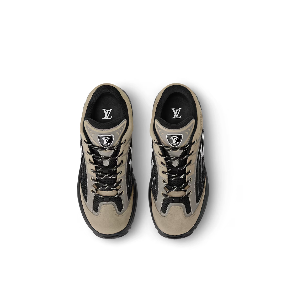  Giày Nam Louis Vuitton LV Discovery Lace Ups 'Taupe' 