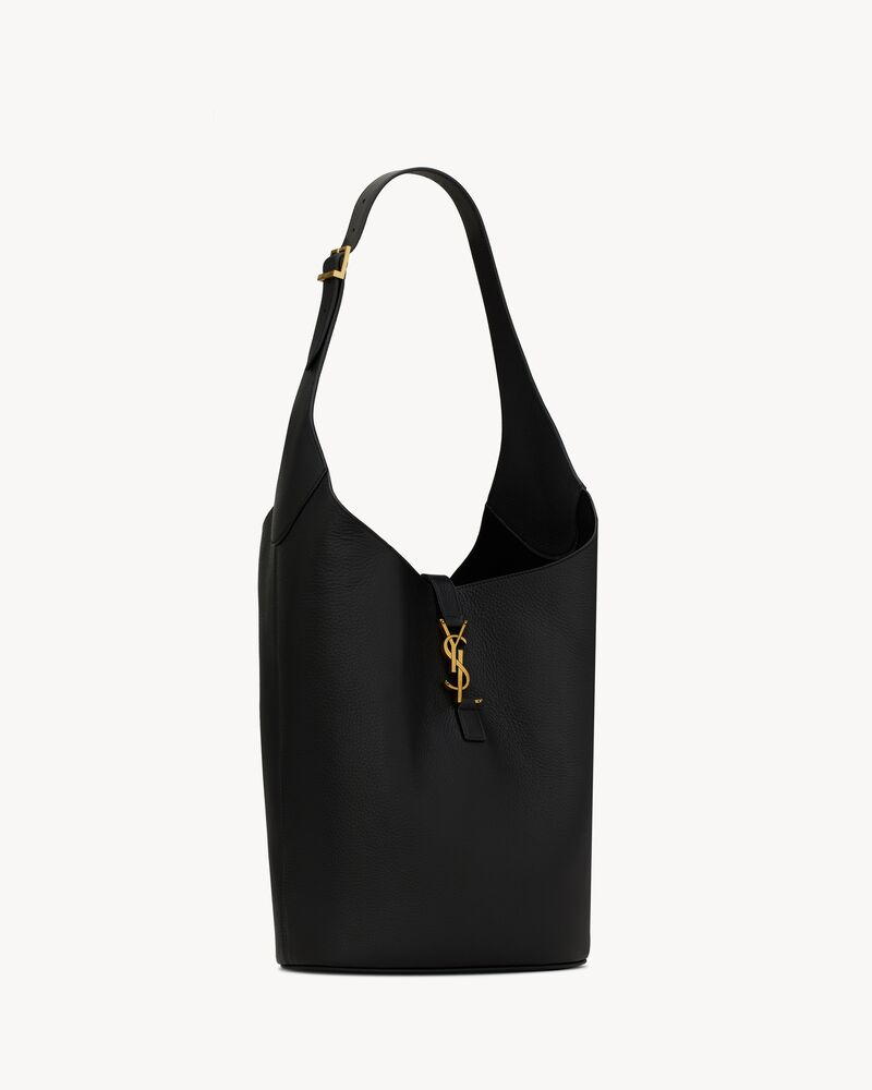  Túi Nữ Saint Laurent Le 5 À 7 Hobo In Grained Leather 'Black' 