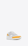  Giày Nữ Saint Laurent Bump Sneakers In Smooth Leather 'Yellow' 