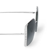  Kính Nữ Louis Vuitton LV Moon Metal Square Sunglasses 'Silver' 