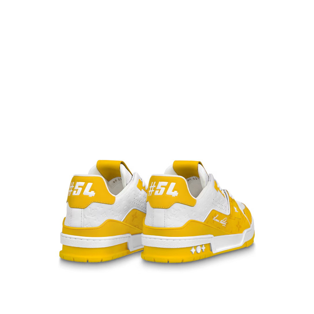  Giày Nam Louis Vuitton LV Trainers 'Yellow' 