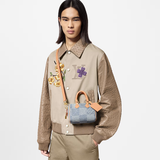  Túi Nam Louis Vuitton Speedy 18 Bandoulière Bag 'Blue' 