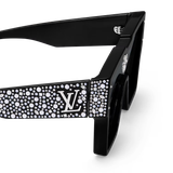  Kính Nam Louis Vuitton Cyclone Pearls & Strass Sunglasses 'Black' 