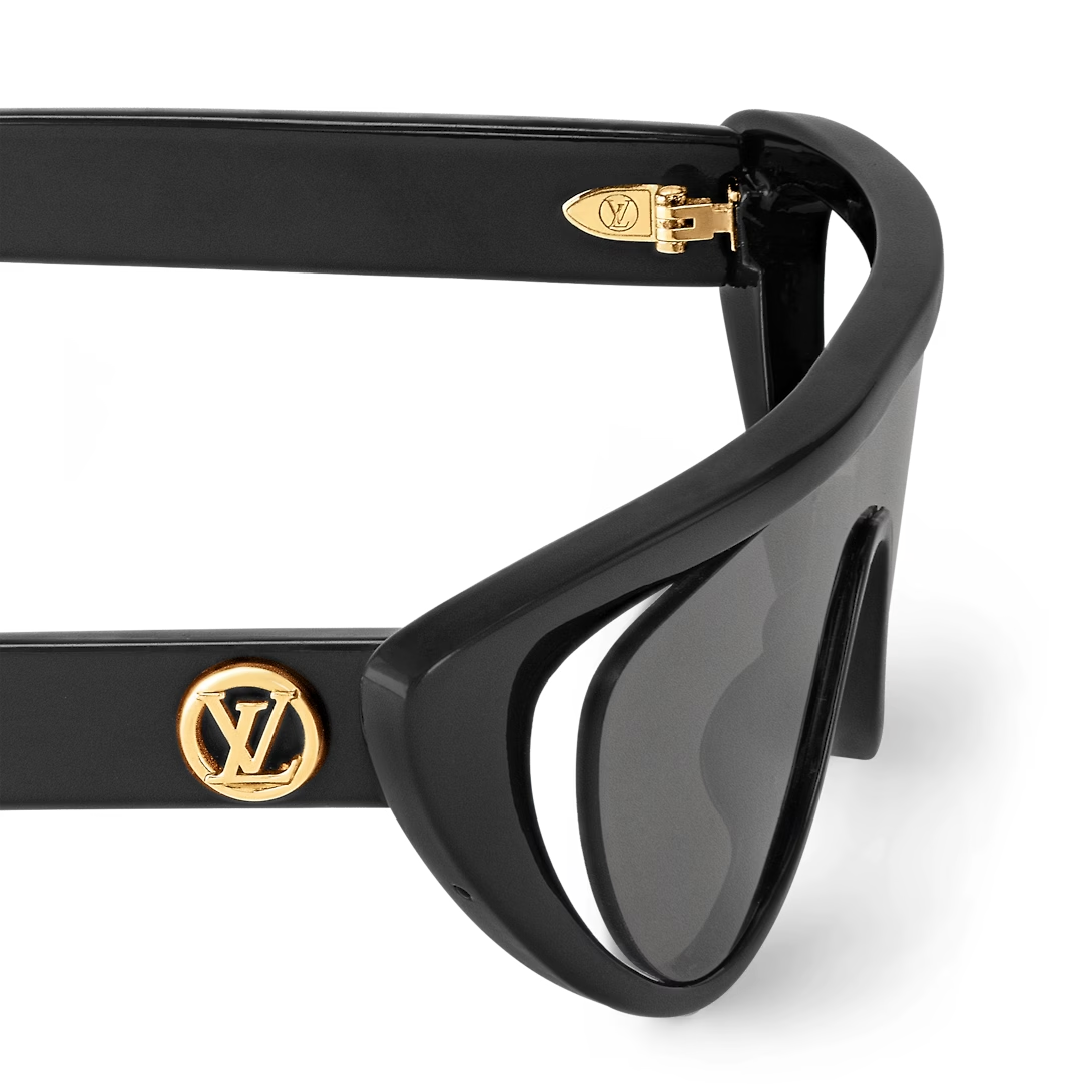  Kính Nữ Louis Vuitton LV Split Cat Eye Sunglasses 'Black' 