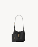  Túi Nữ Saint Laurent Le 5 À 7 Supple Baby In Grained Leather 'Black' 