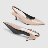  Giày Nữ Gucci Signoria Slingback Pump 'Light Beige' 