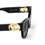  Kính Nữ Louis Vuitton LV Link PM Square Sunglasses 'Black' 