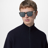  Kính Nam Louis Vuitton Mix It Up Square Sunglasses 'Black' 