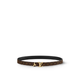  Thắt Lưng Nữ Louis Vuitton Pretty LV 20MM Reversible Belt 'Black' 