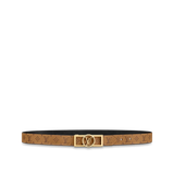 Thắt Lưng Nữ Louis Vuitton Dauphine 25MM Reversible Belt 'Black' 