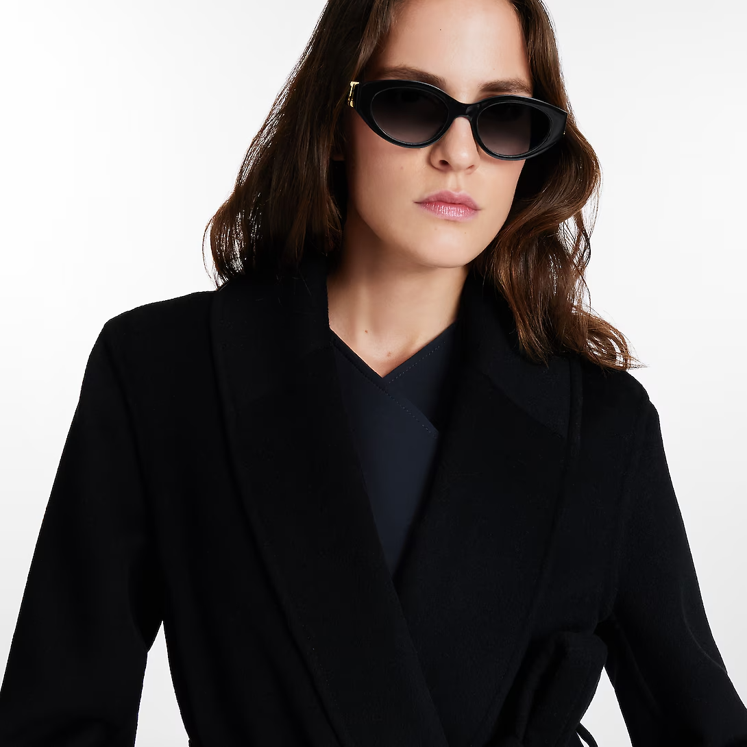 Kính Nữ Louis Vuitton LV GO-14 Cat Eye Sunglasses 'Black