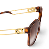  Kính Nữ Louis Vuitton LV Link Light Classic Square Sunglasses 'Brown' 