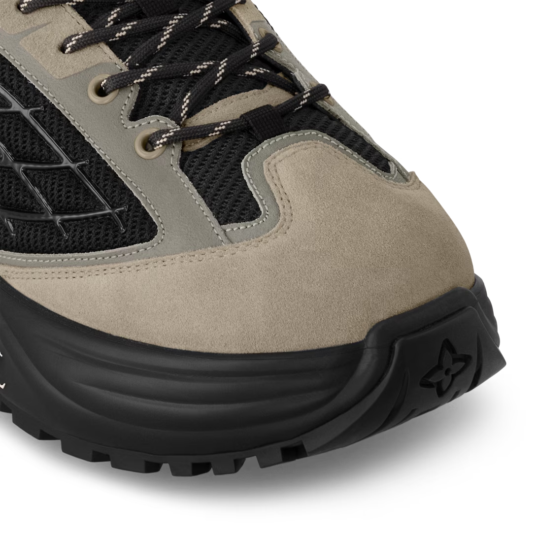  Giày Nam Louis Vuitton LV Discovery Lace Ups 'Taupe' 