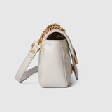  Túi Nữ Gucci GG Marmont Matelassé Mini Bag 'Light Grey' 